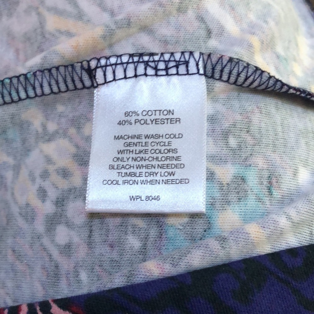 NWT Ladies 3/4 Sleeve Blouse Top - Picture 6 of 6